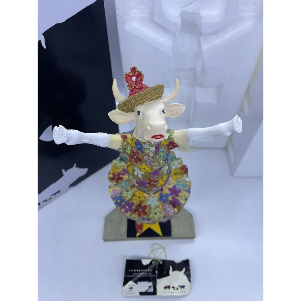Vintage Westland Giftware 2002 Cow Parade Dancing Diva 7553 Figure w/ Box
